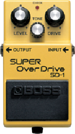 Pedal Boss Sd-1 Super Overdrive Para Guitarra 	